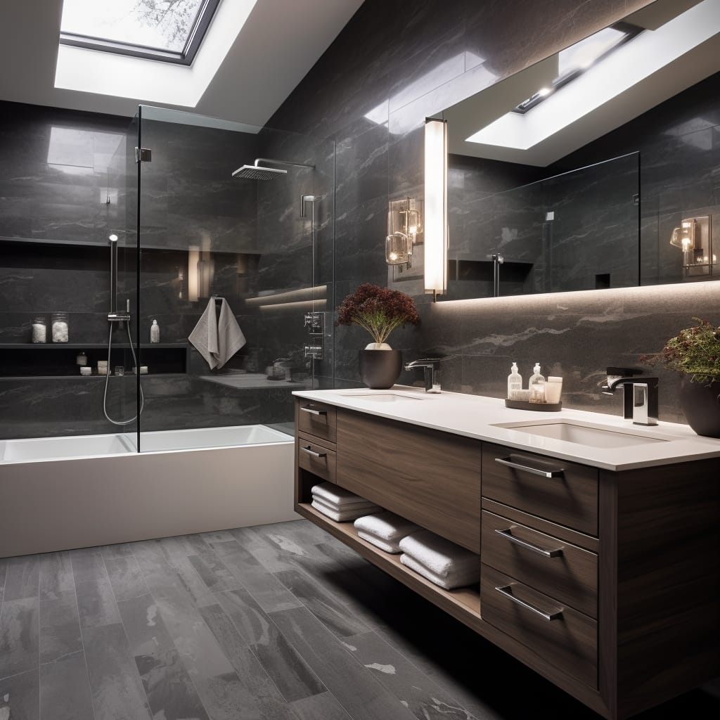 modern bathroom renovation